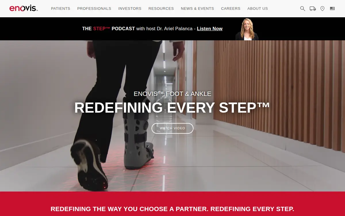 Homepage of Medshape, INC.