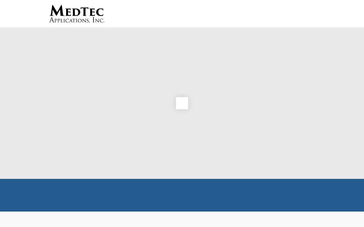 Homepage of Medtec Applications INC
