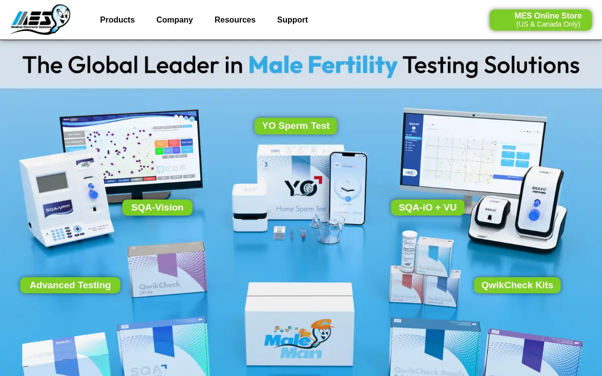 Homepage of Medical Electronic Systems, LLC
