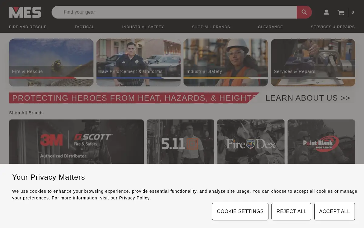 Homepage of Mes I Acquisition INC.