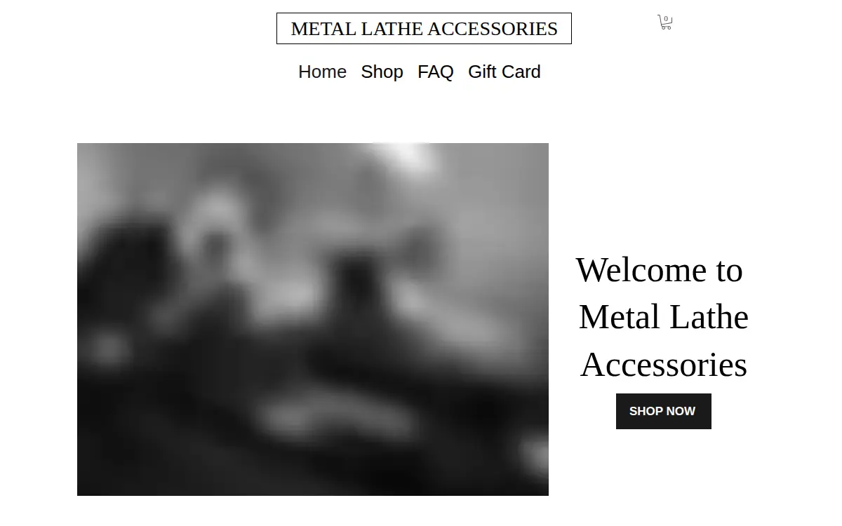 Homepage of Metal Lathe Accessories, LLC.