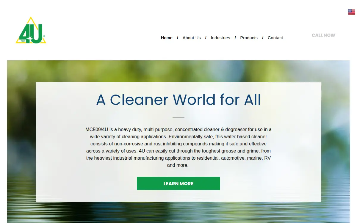 Homepage of Metalube & Coating Services, LLC