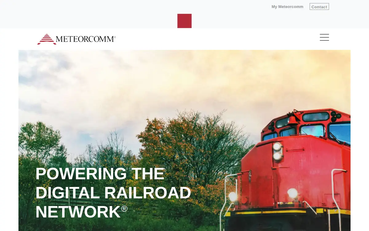 Homepage of Meteorcomm LLC