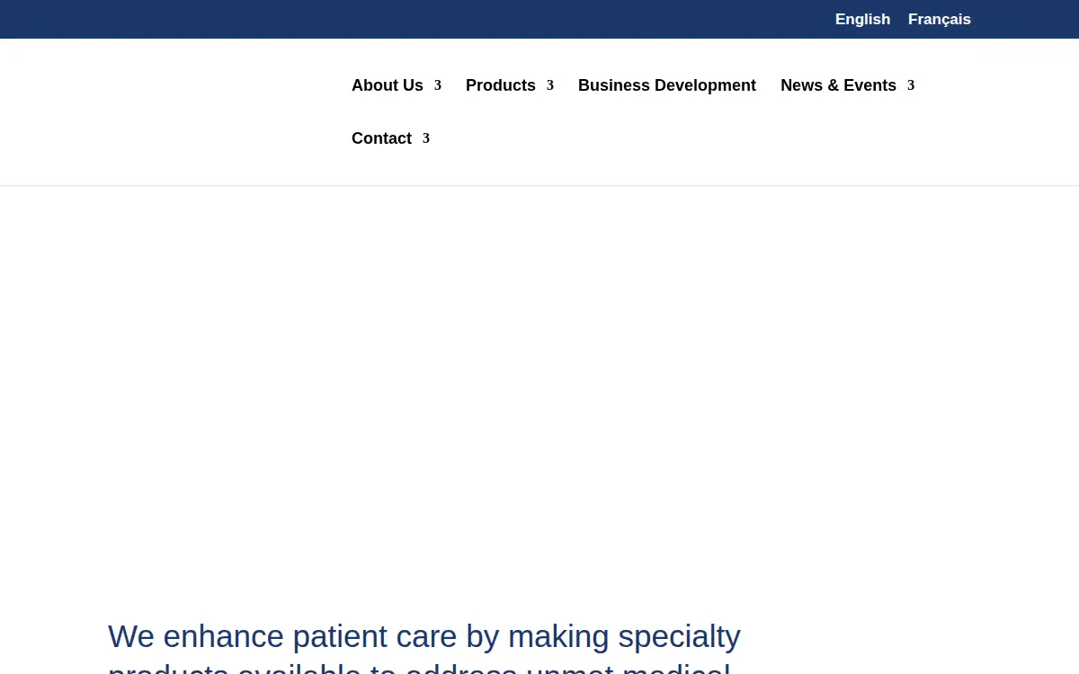 Homepage of Methapharm INC