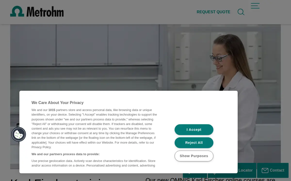 Homepage of Brinkmann Instruments, INC.