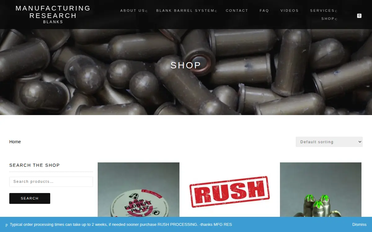 Homepage of Engineering Specialty Products, INC