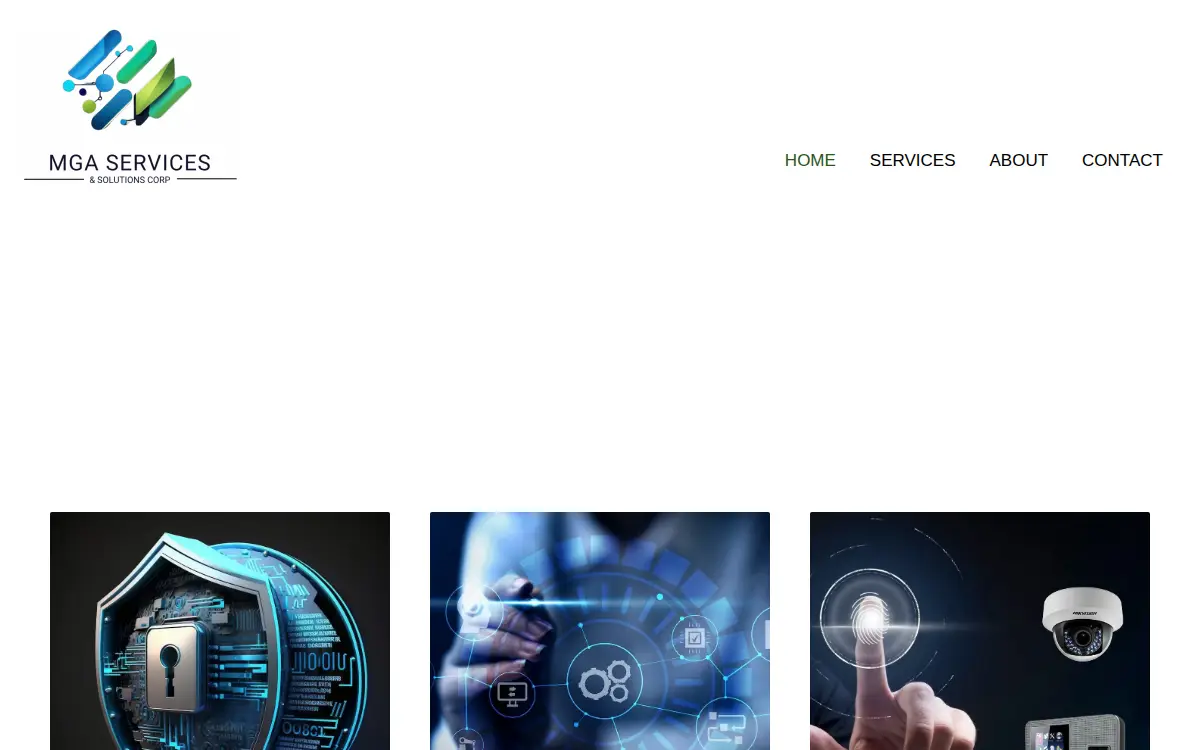 Homepage of Mga Services & Solutions CORP