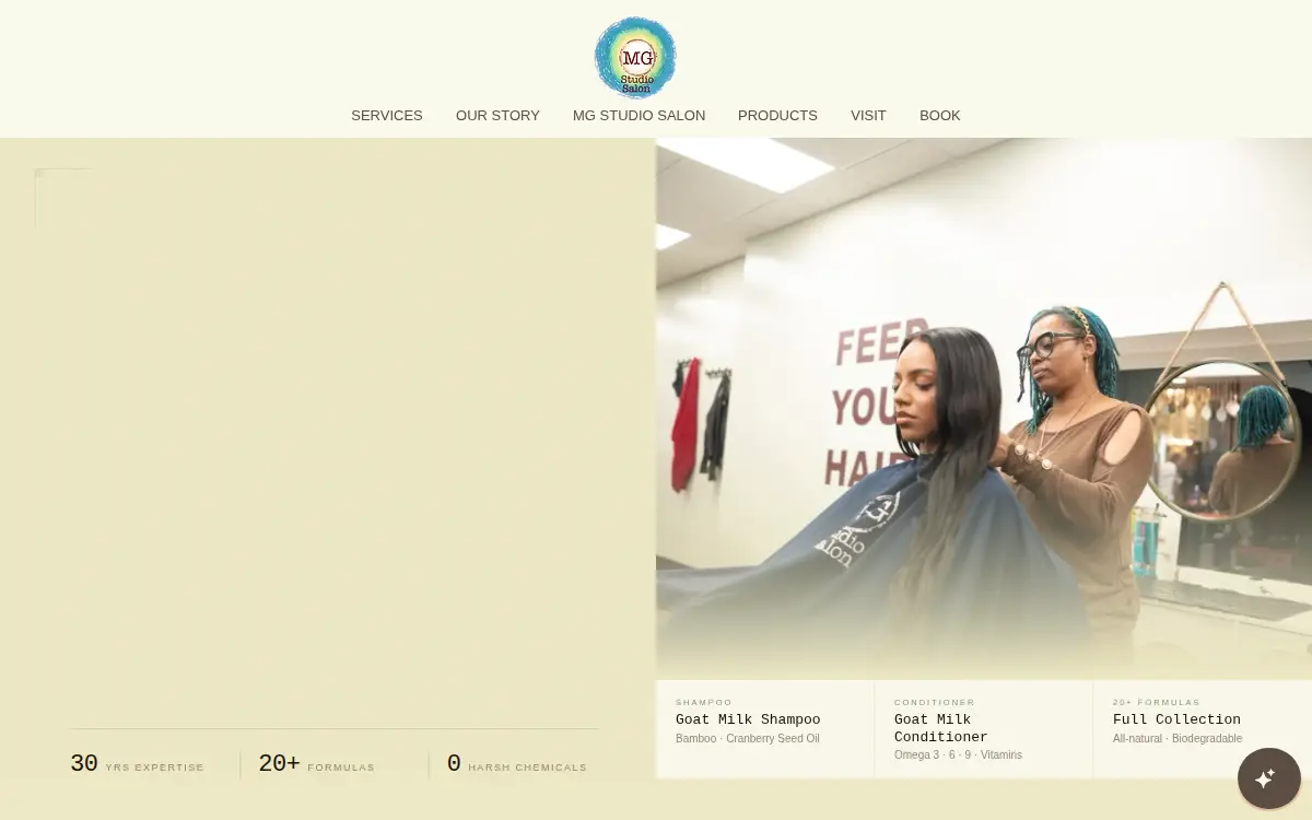 Homepage of Mg Studio L.l.c.