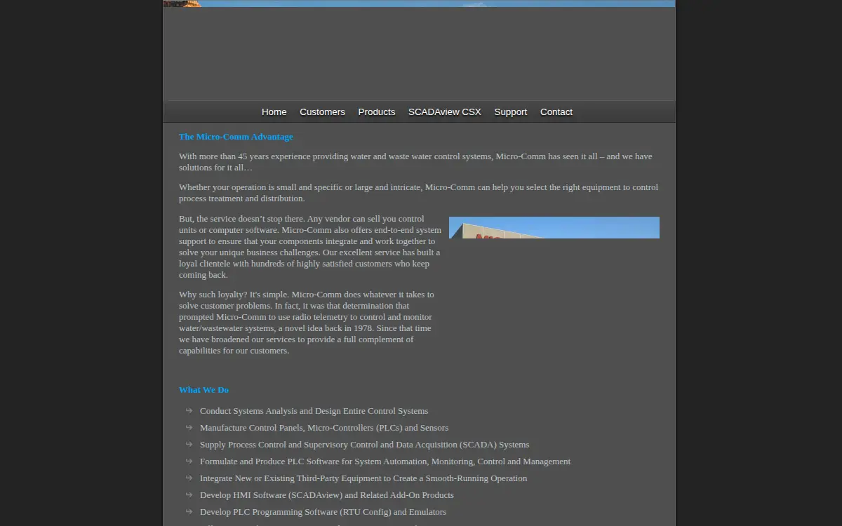 Homepage of Micro-comm, INC.