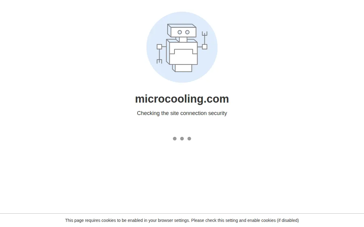 Homepage of Wieland Microcool LLC