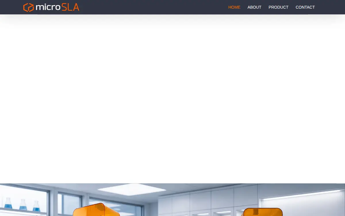 Homepage of Microsla INC.
