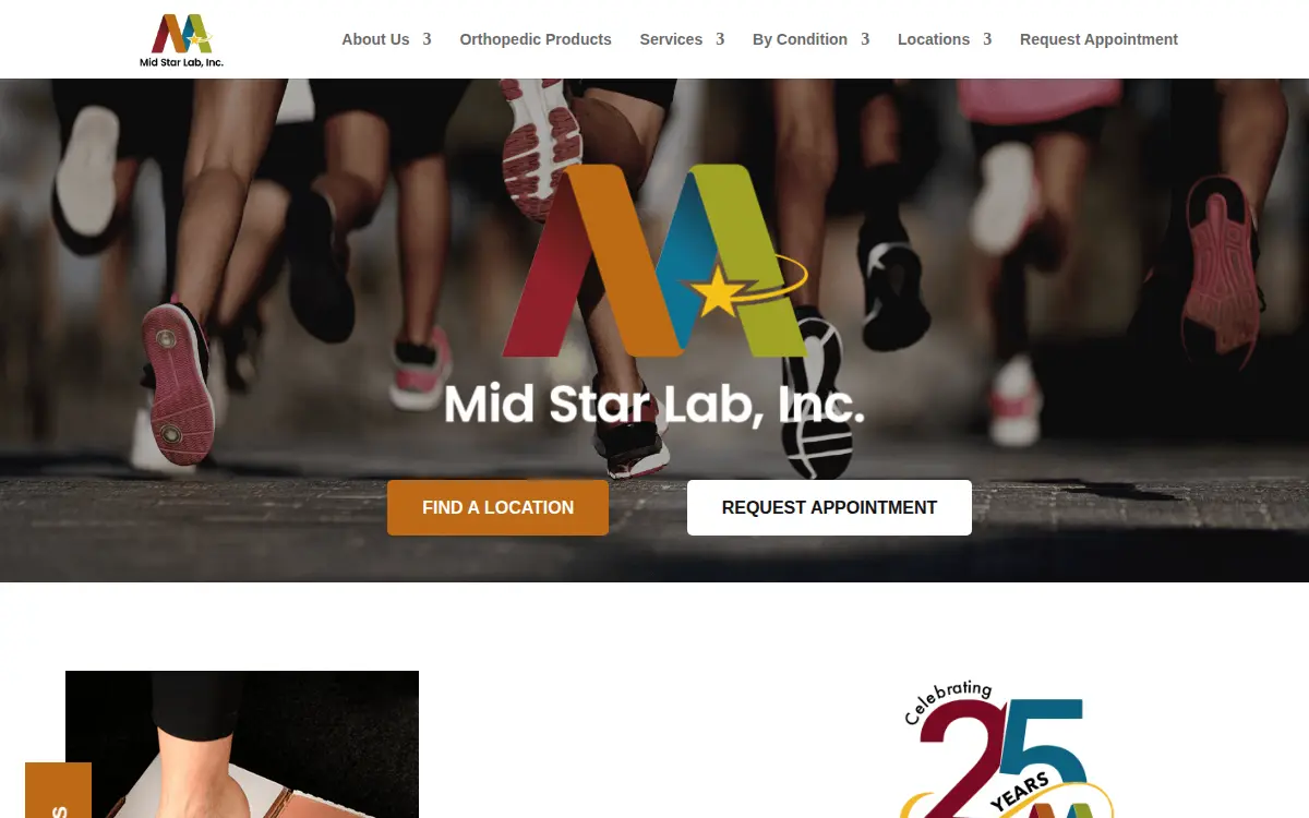 Homepage of Mid Star Lab INC