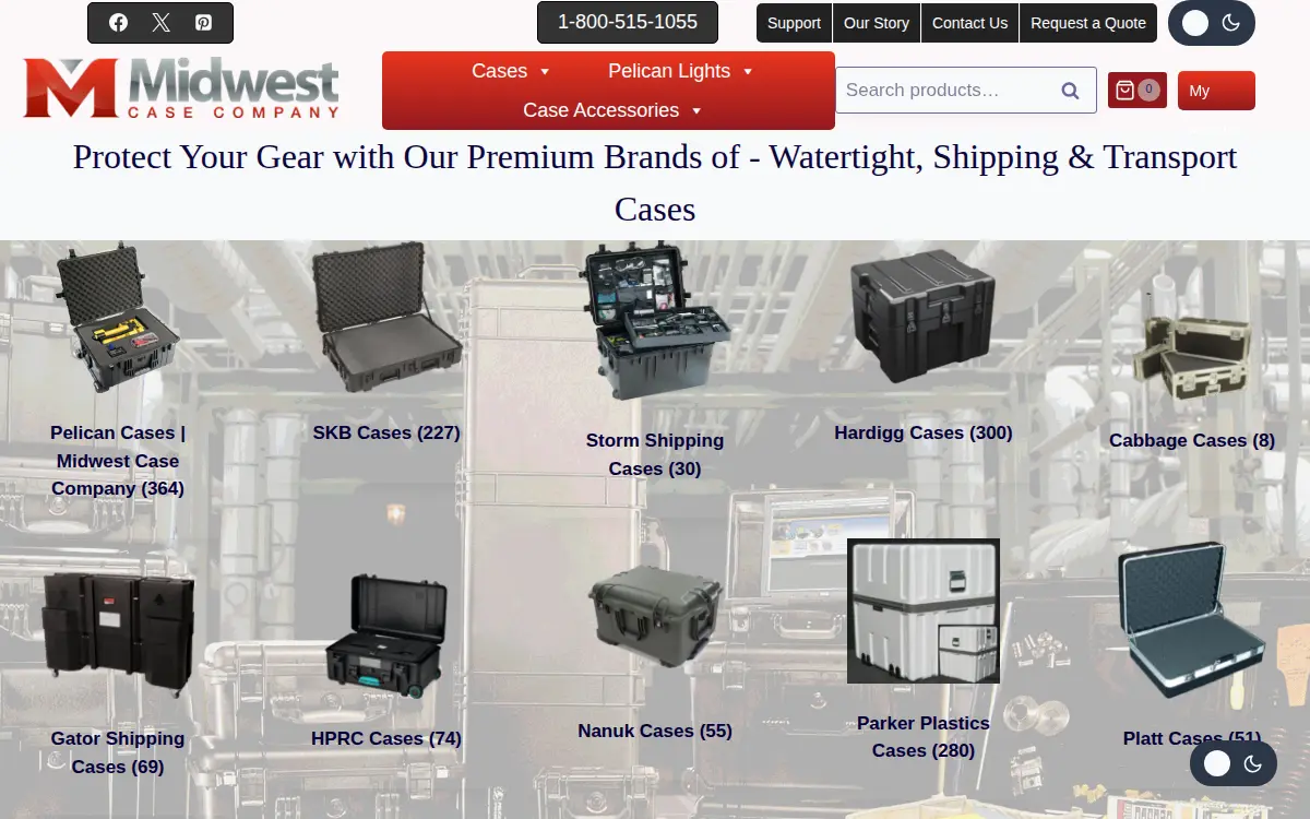 Homepage of Midwest Technical Sales, INC.
