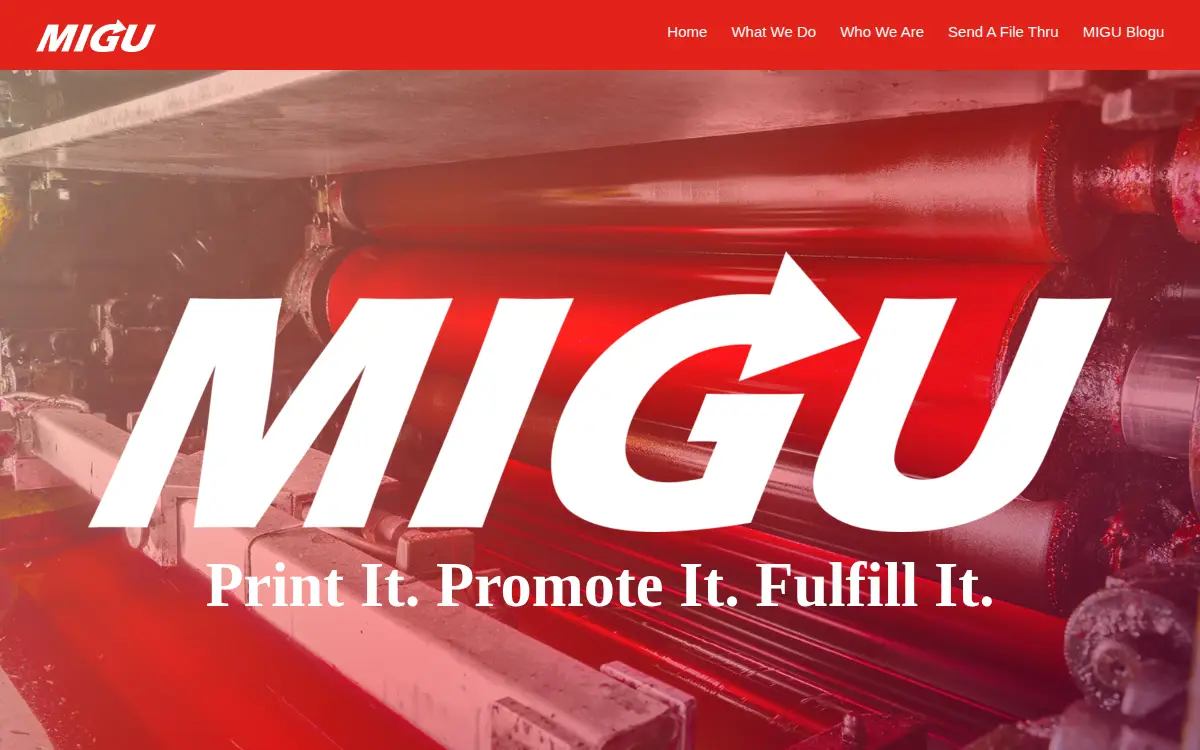 Homepage of Migu Press INC