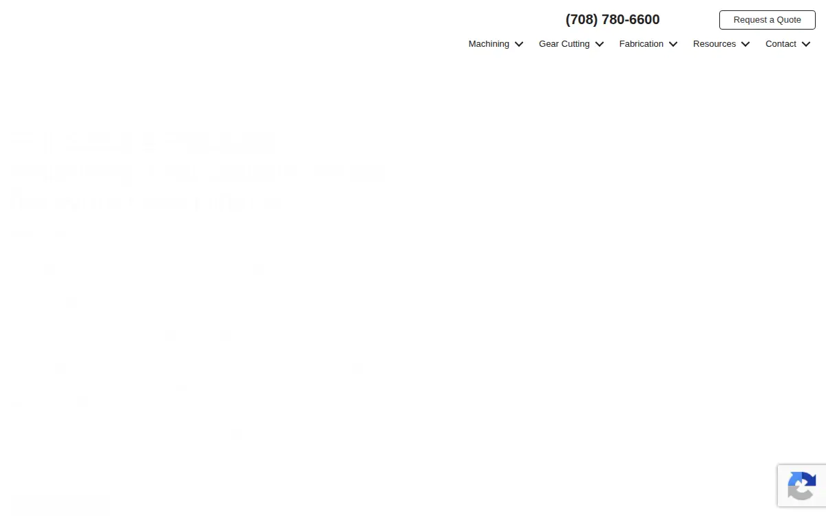 Homepage of Milan's Machining & Gear Mfg, INC.
