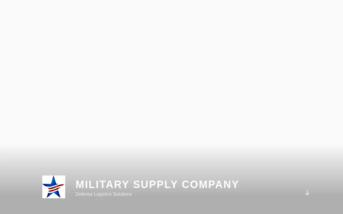 Homepage of Military Supply Company LLC