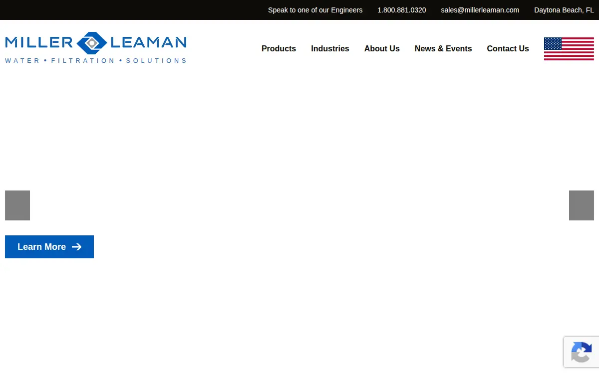 Homepage of Miller-leaman, INC.