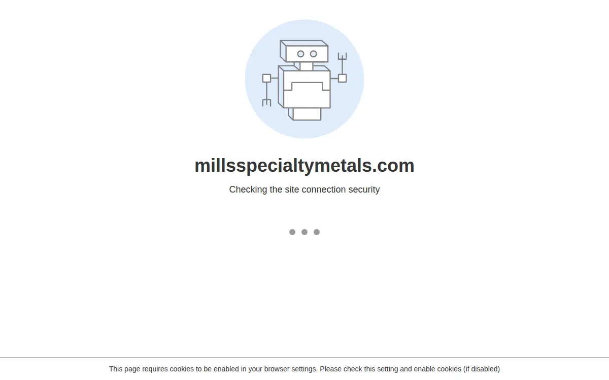 Homepage of Mills Specialty Metals L.l.c.