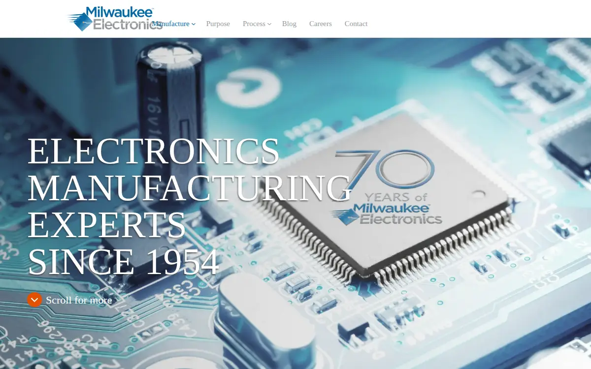 Homepage of Milegon, LLC