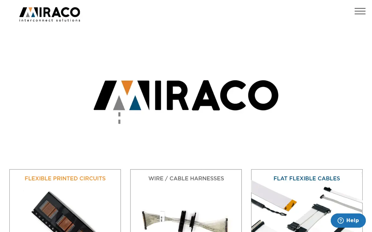 Homepage of Miraco INC