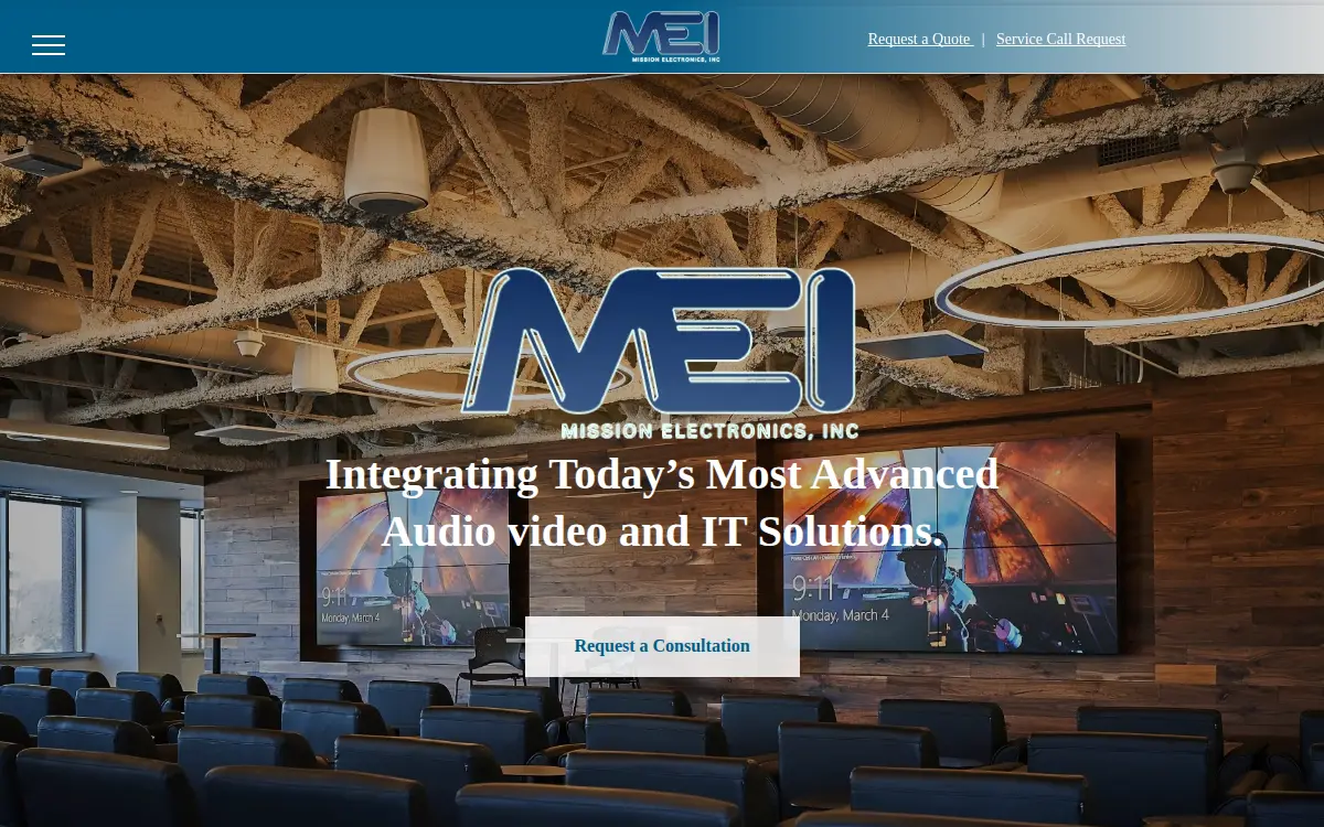 Homepage of Mission Electronics INC