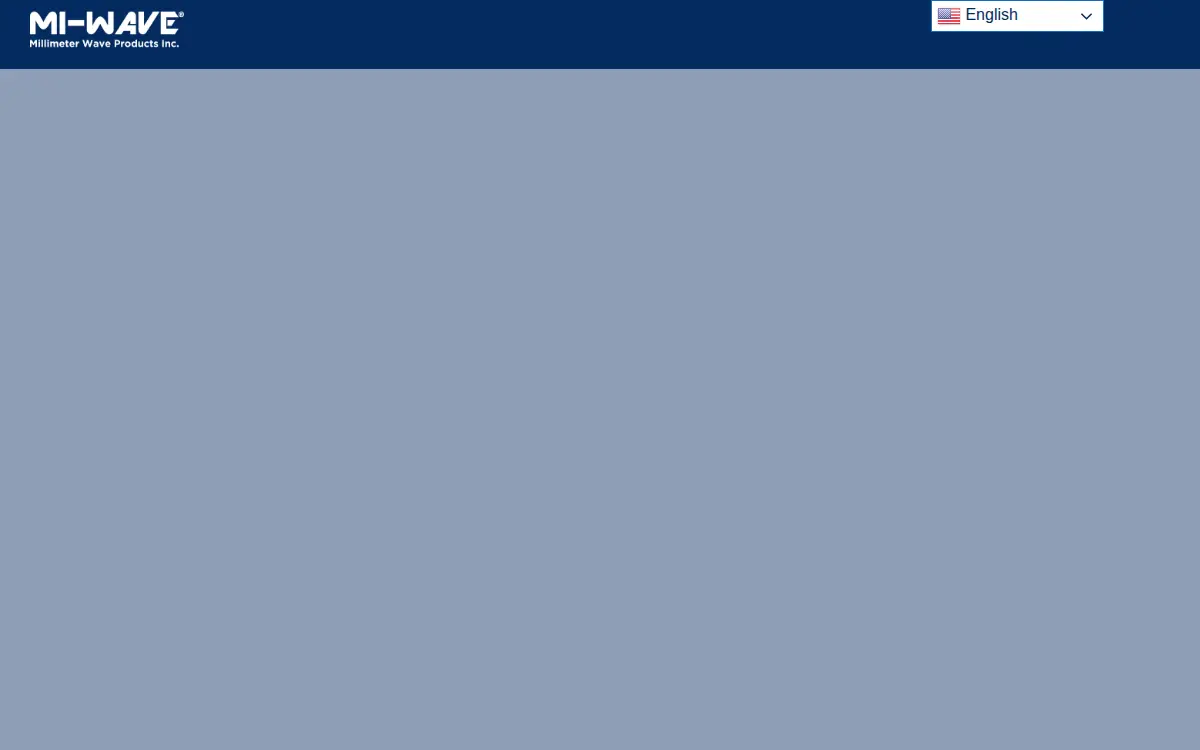 Homepage of Millimeter Wave Products, INC