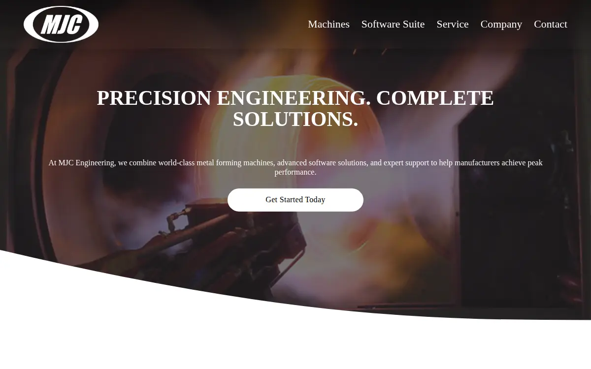 Homepage of Mjc Engineering & Technology, INC.