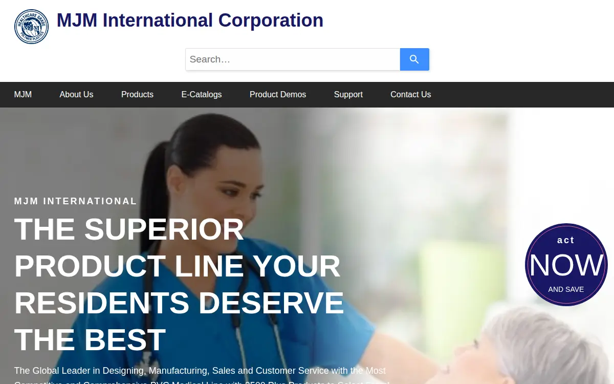 Homepage of Mjm International CORP