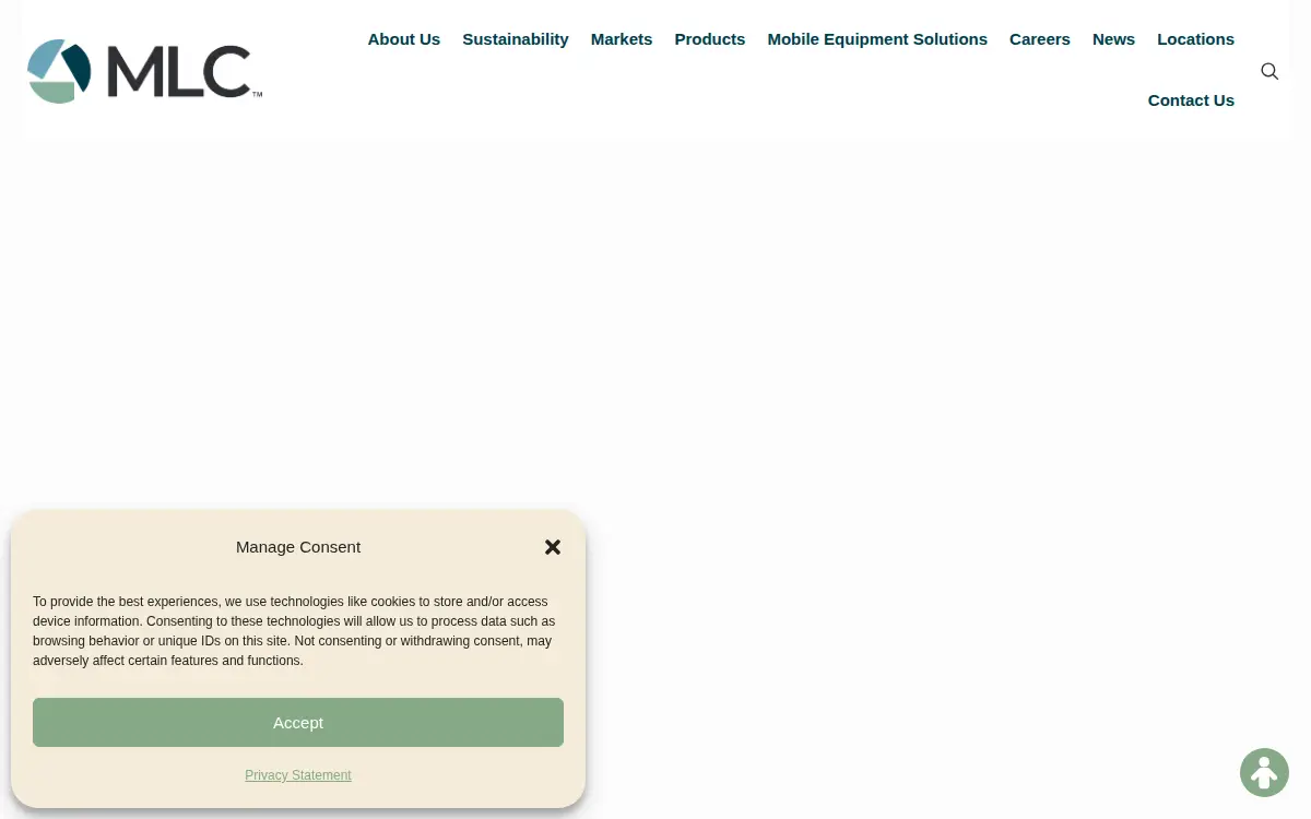 Homepage of Mississippi Lime Company