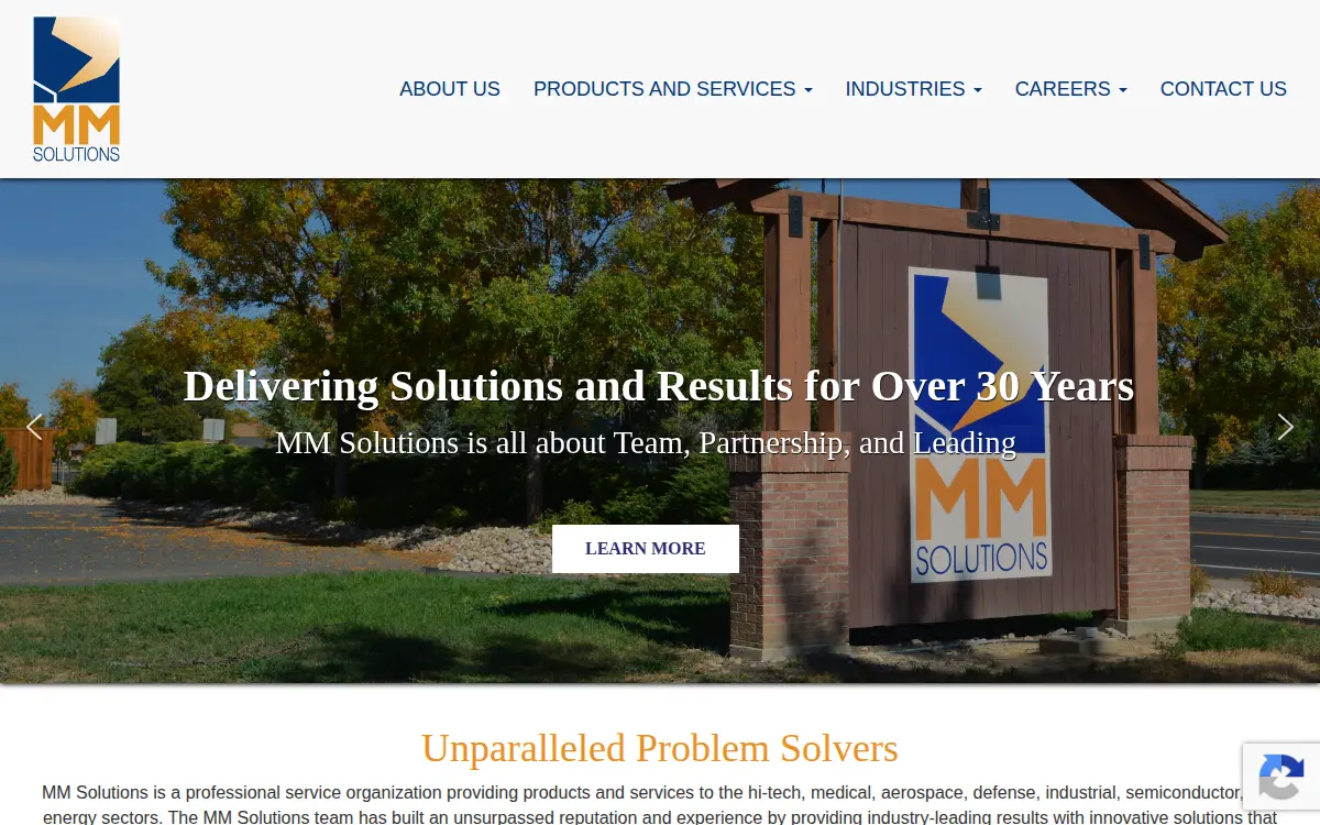 Homepage of Mm Packaging Products INC