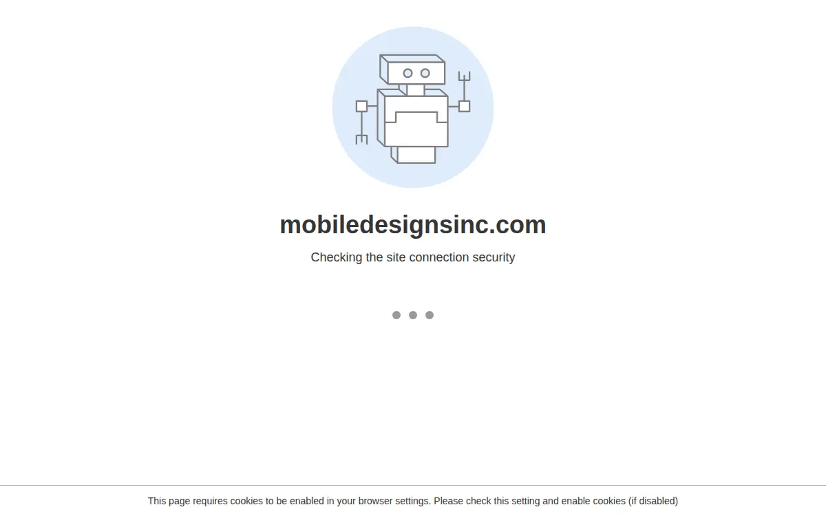 Homepage of Mobile Designs, INC