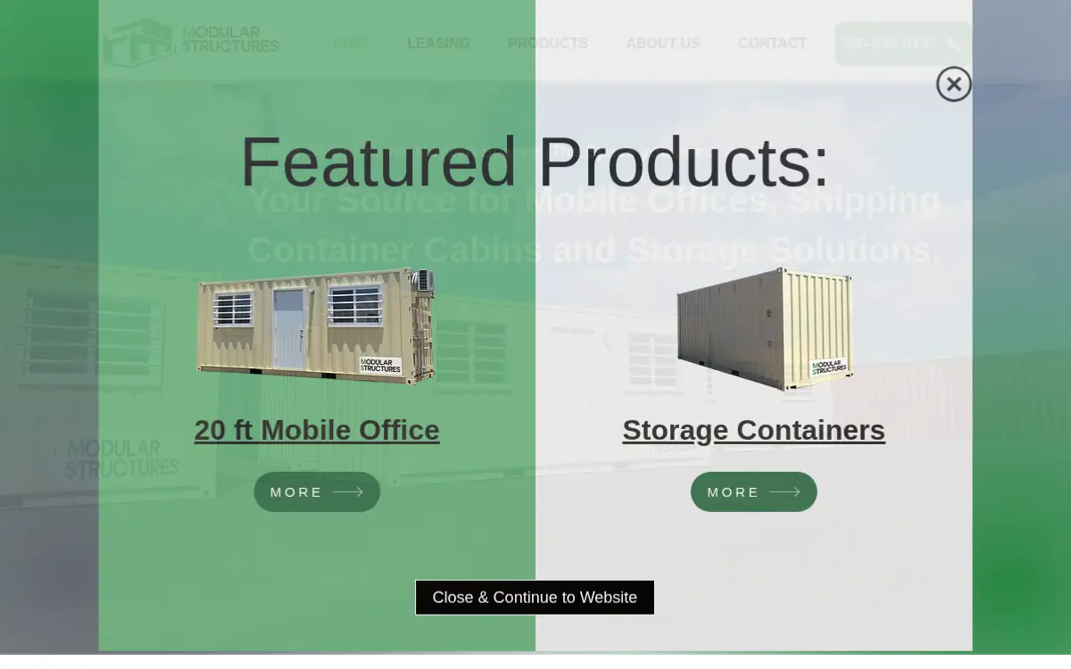 Homepage of Modular Structures LLC