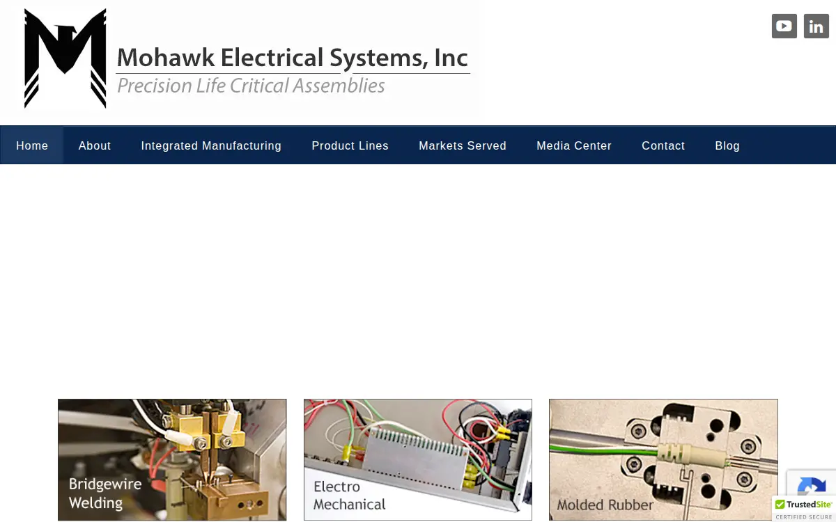 Homepage of Mohawk Electrical Systems INC