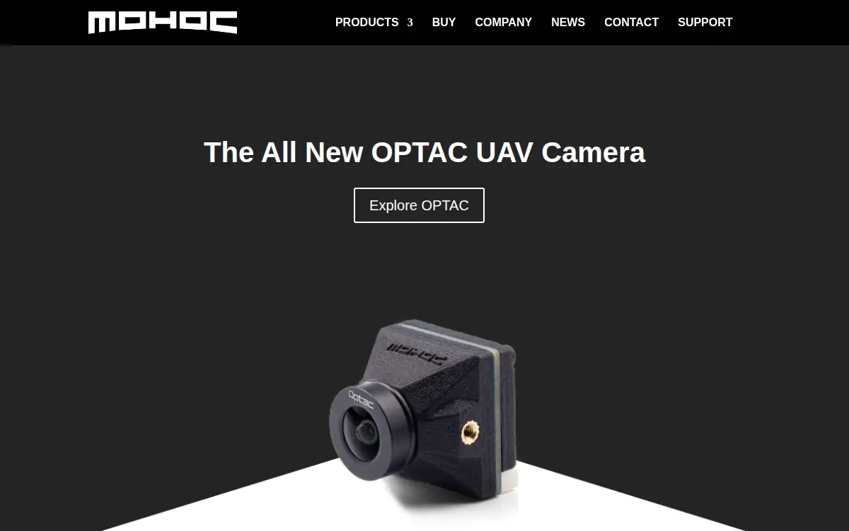 Homepage of Mohoc, INC.