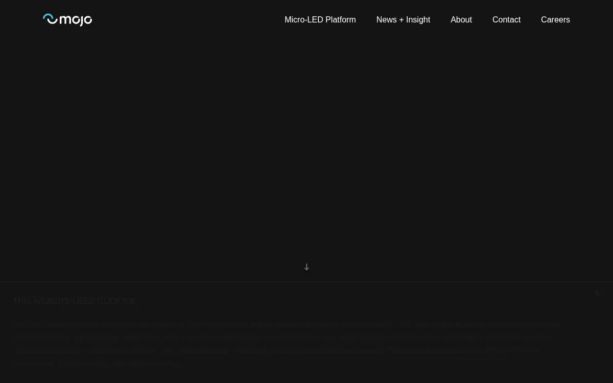 Homepage of Tectus Corporation