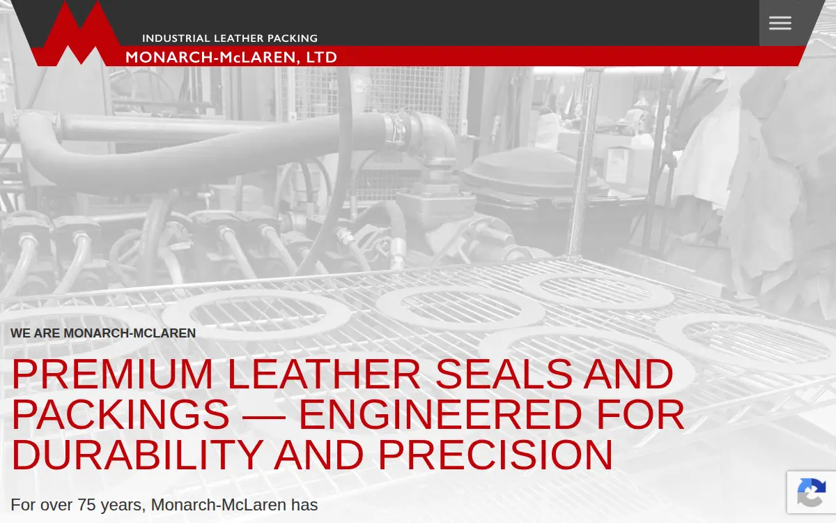 Homepage of Monarch-mclaren Limited