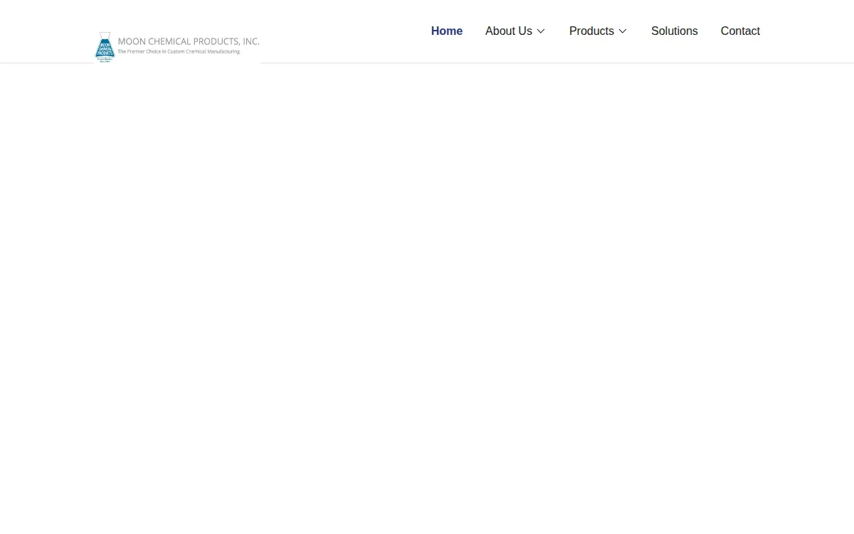 Homepage of Moon Chemical Products CO