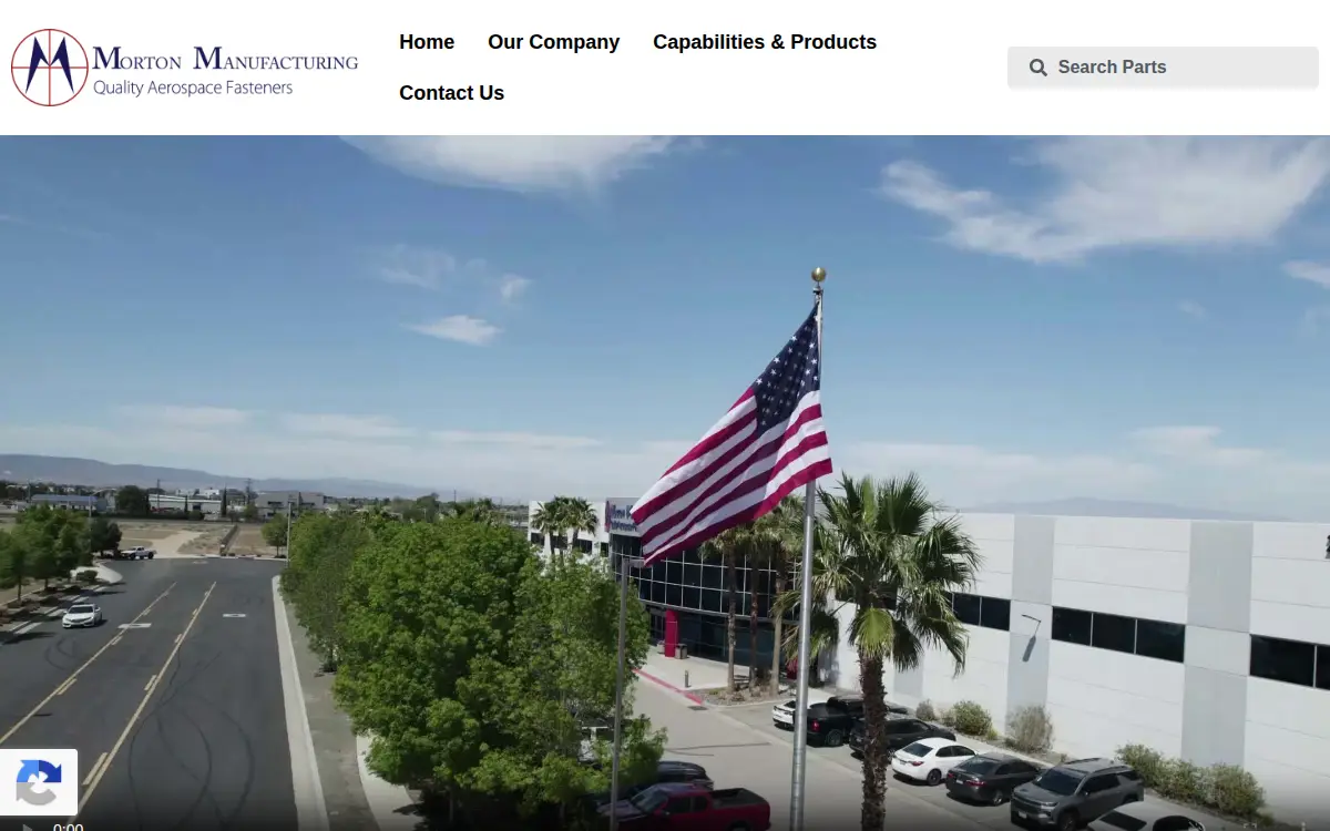 Homepage of Morton Grinding, INC