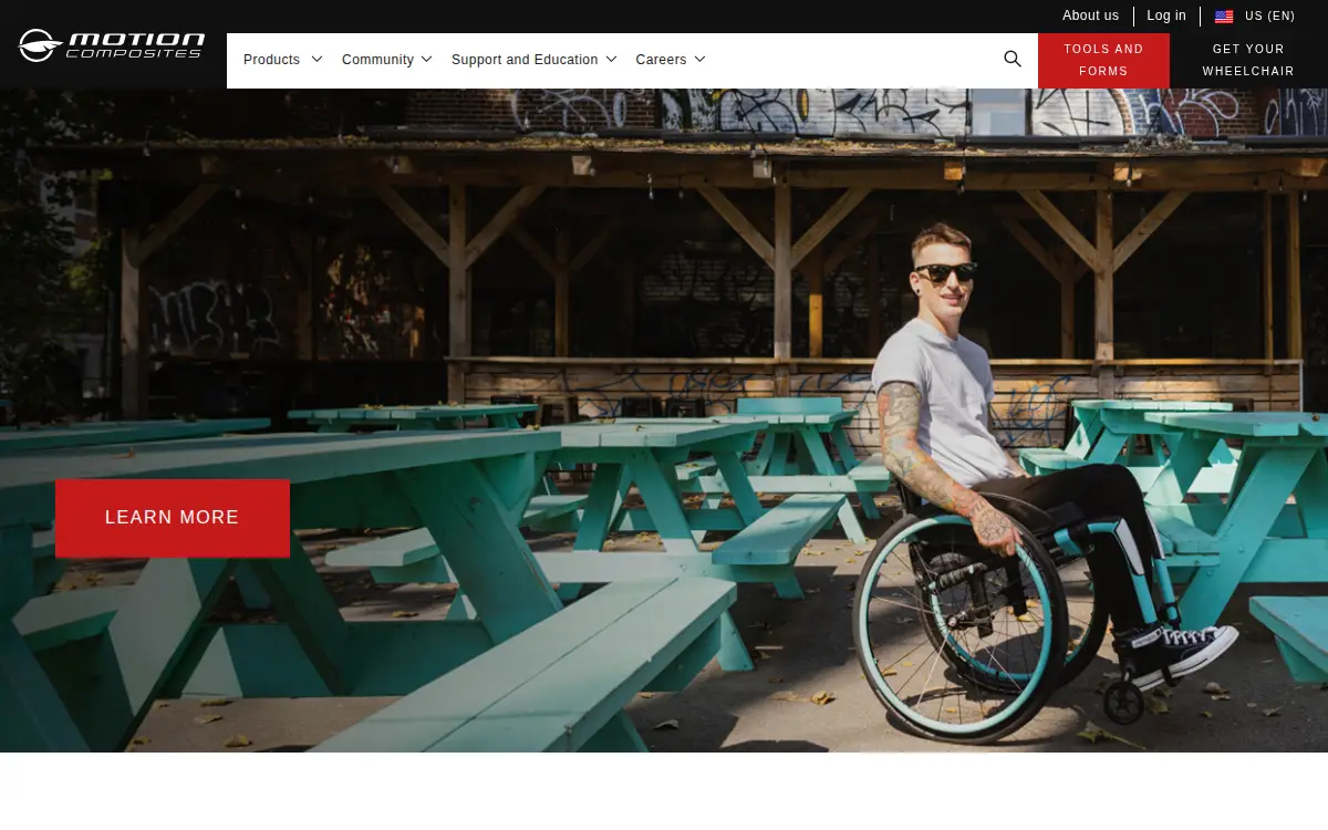 Homepage of Motion Composites CORP