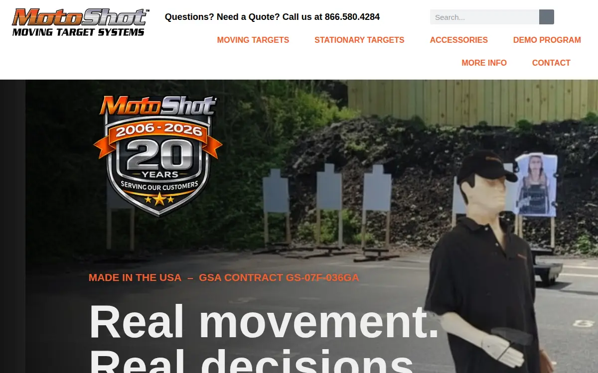 Homepage of Hale Outdoor Products, LLC