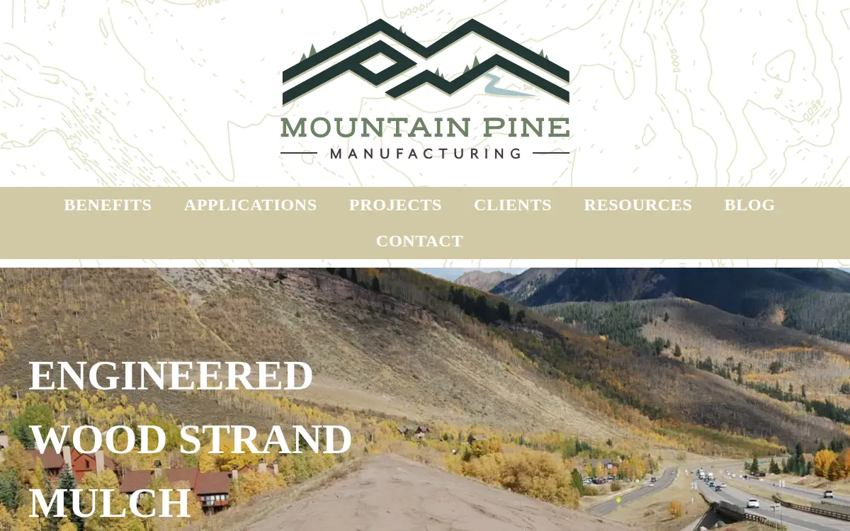 Homepage of Mountain Pine Manufacturing, INC.
