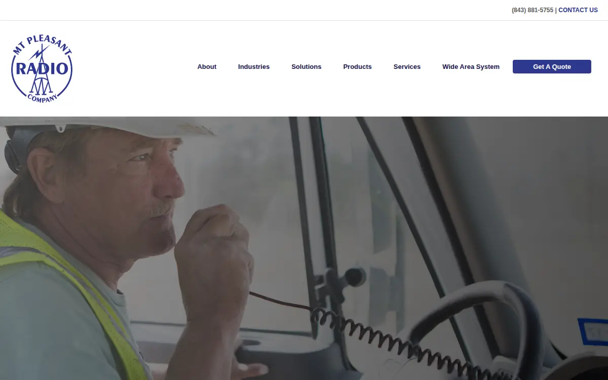Homepage of Mt Pleasant Radio CO