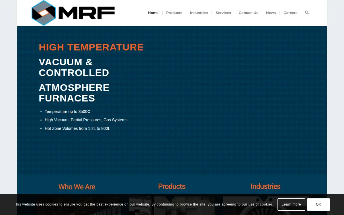Homepage of Materials Research Furnaces LLC