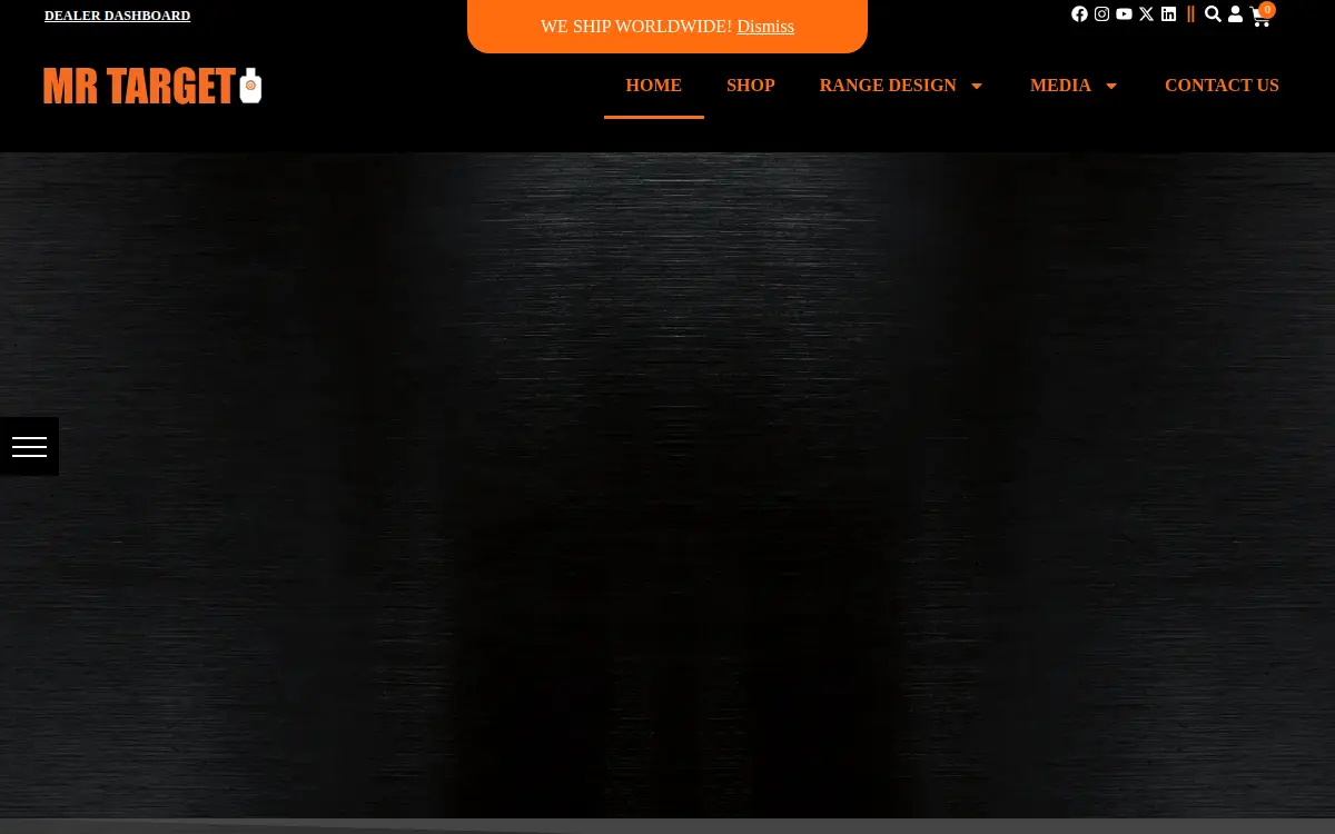 Homepage of Mr Target LLC