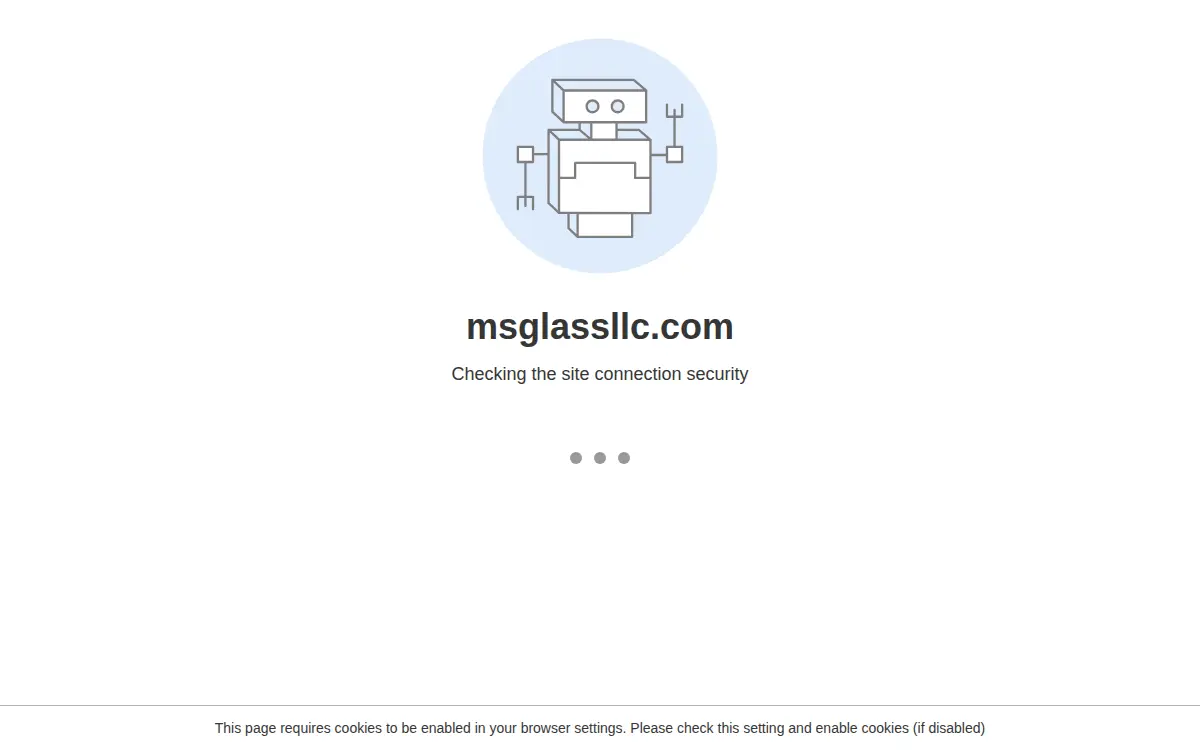 Homepage of Ms Glass, LLC
