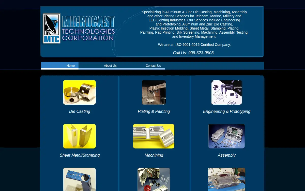 Homepage of Microcast Technologies CORP