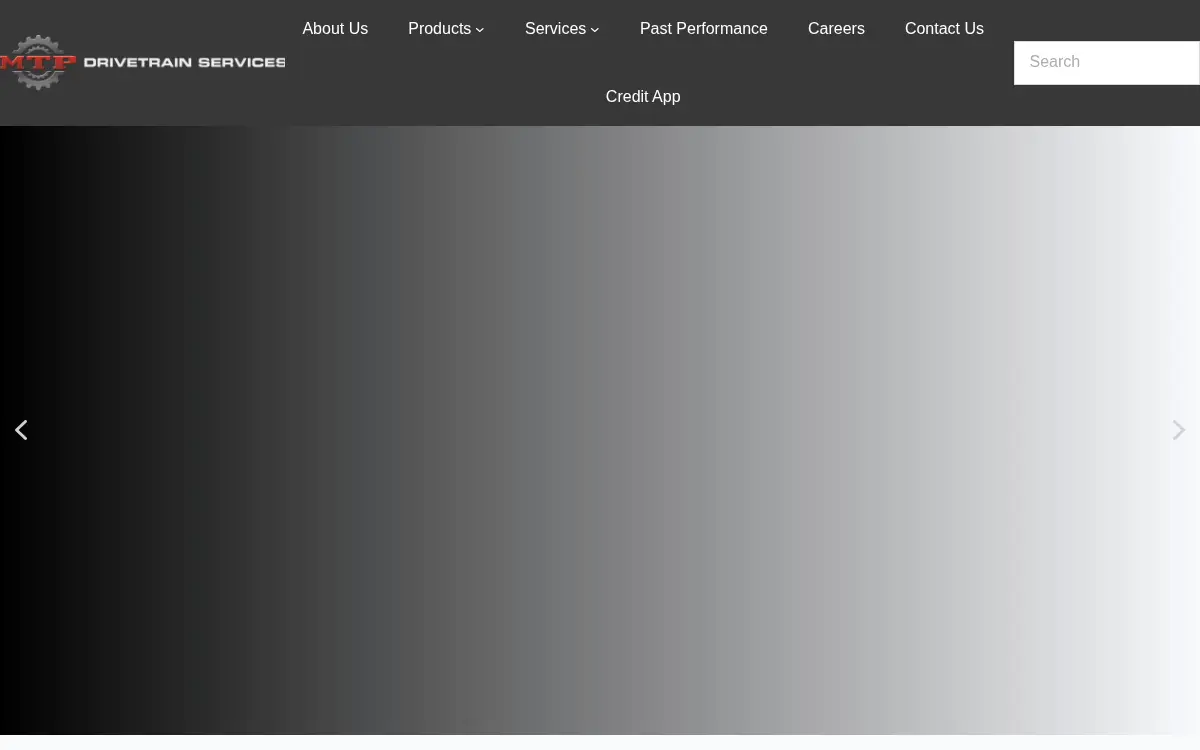 Homepage of Mtp Drivetrain Services, L.l.c.