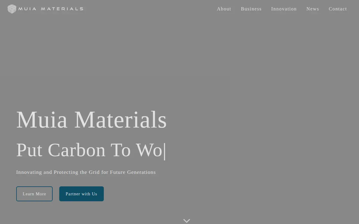 Homepage of The Muia Group Limited Company
