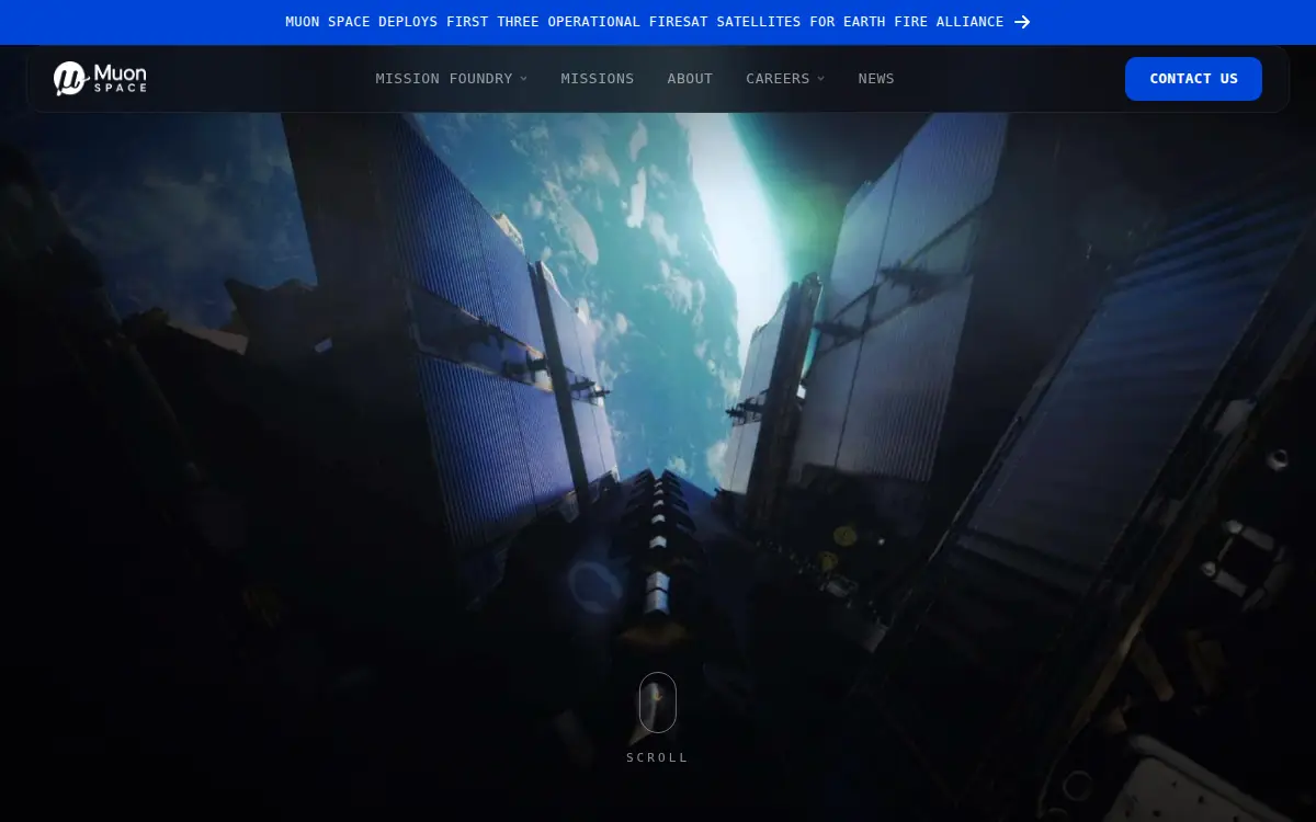 Homepage of Muon Space INC
