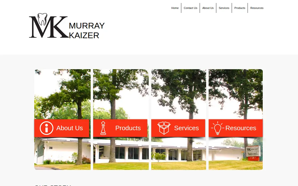 Homepage of Murray Kaizer, INC